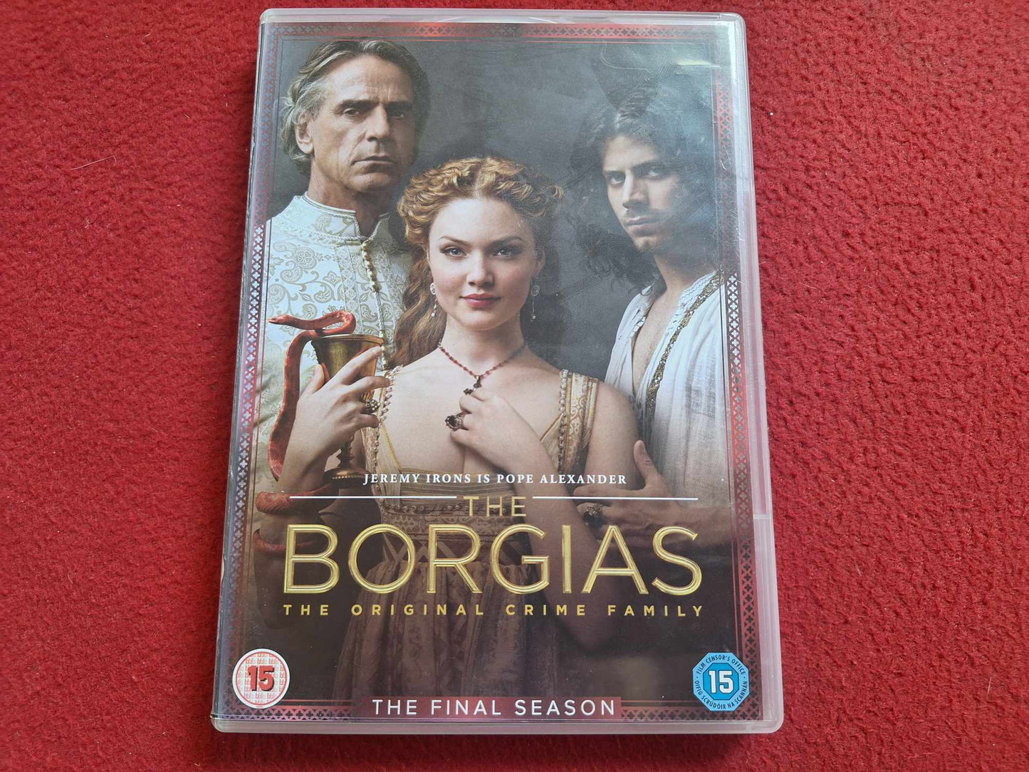 THE BORGIAS FINAL SEASON BOX DVD