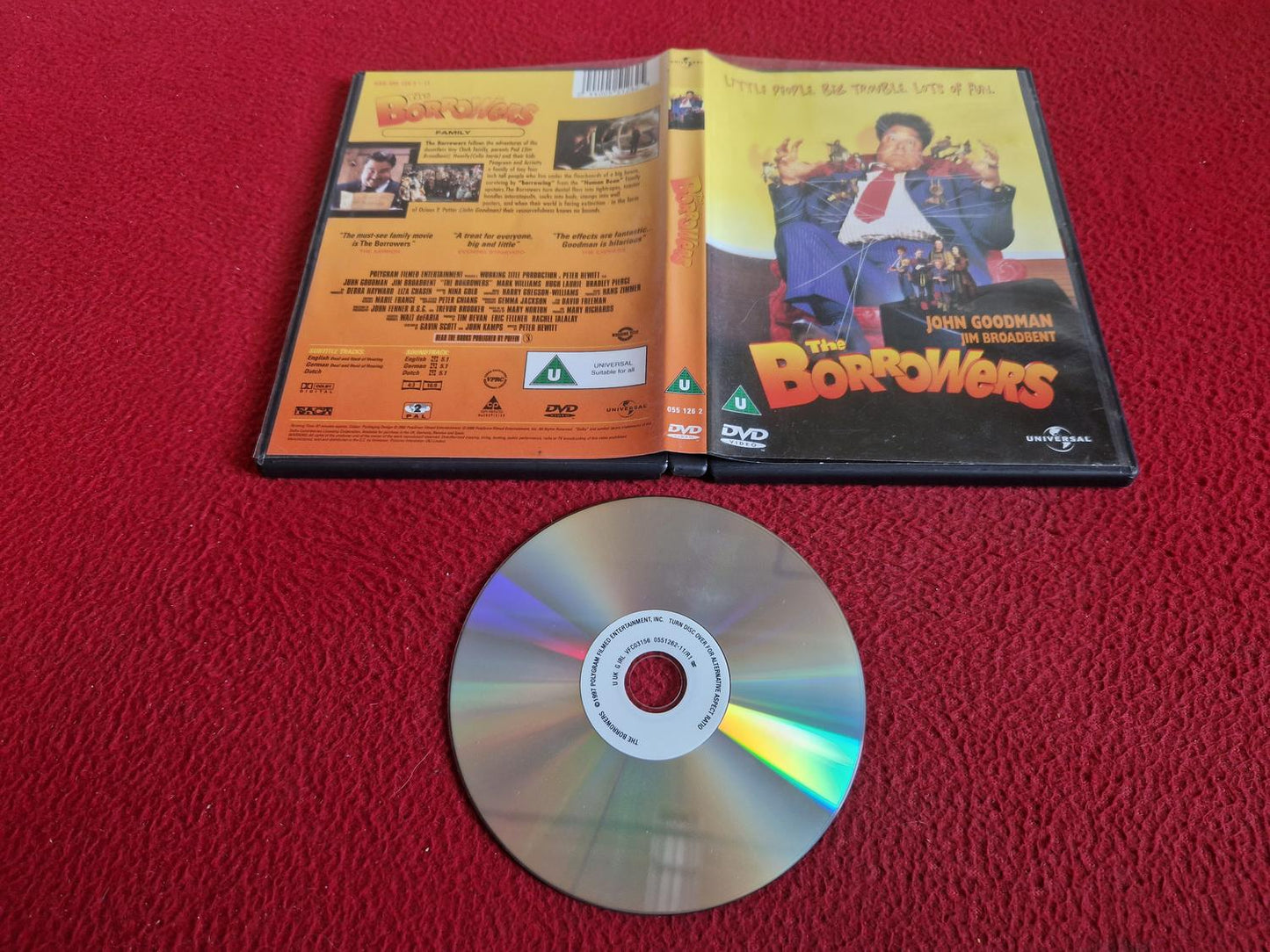THE BORROWERS DVD