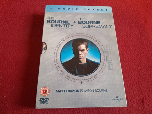 THE BOURNE IDENTITY + THE BOURNE SUPREMACY BOX DVD