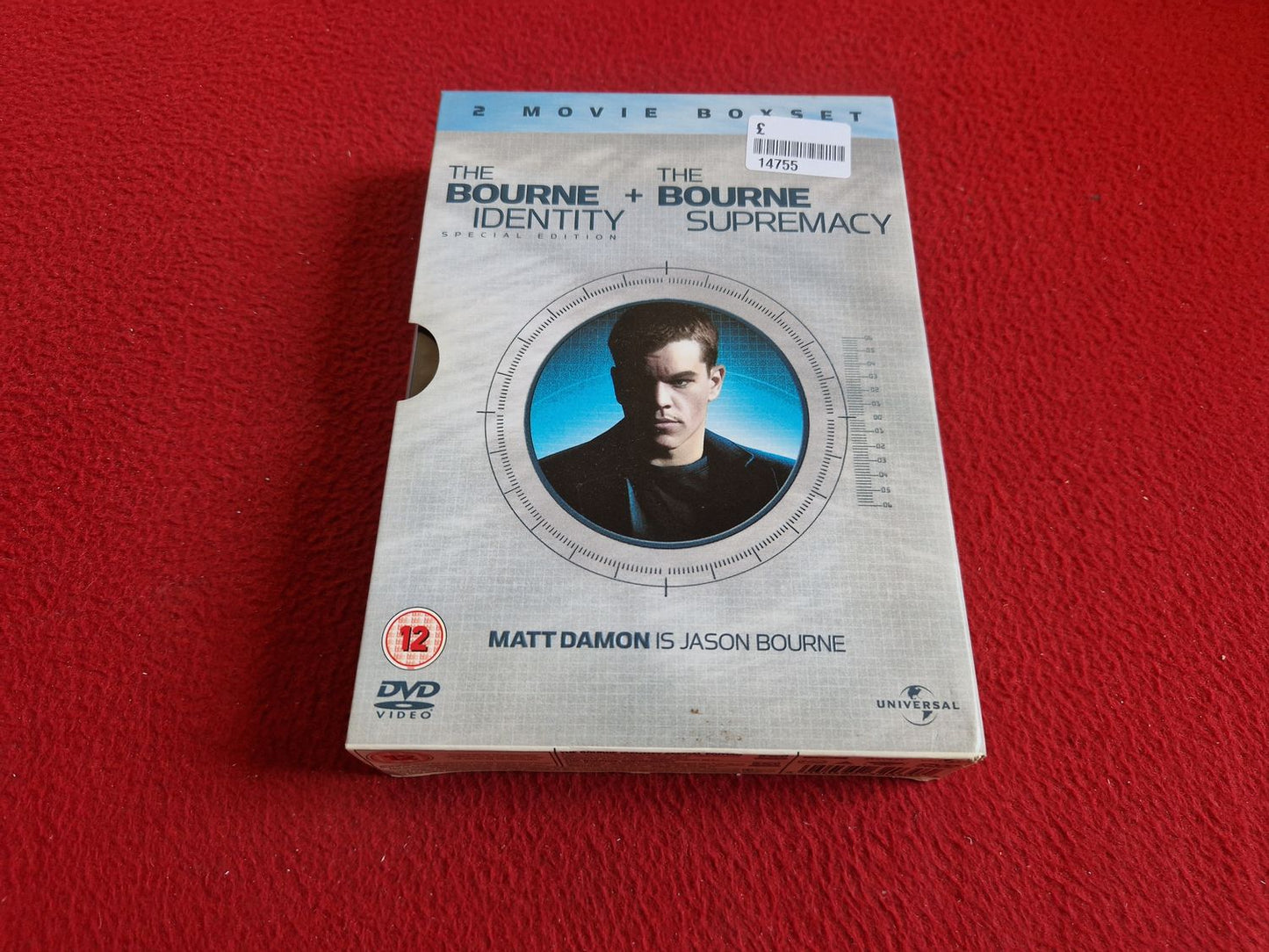 THE BOURNE IDENTITY + THE BOURNE SUPREMACY BOX DVD
