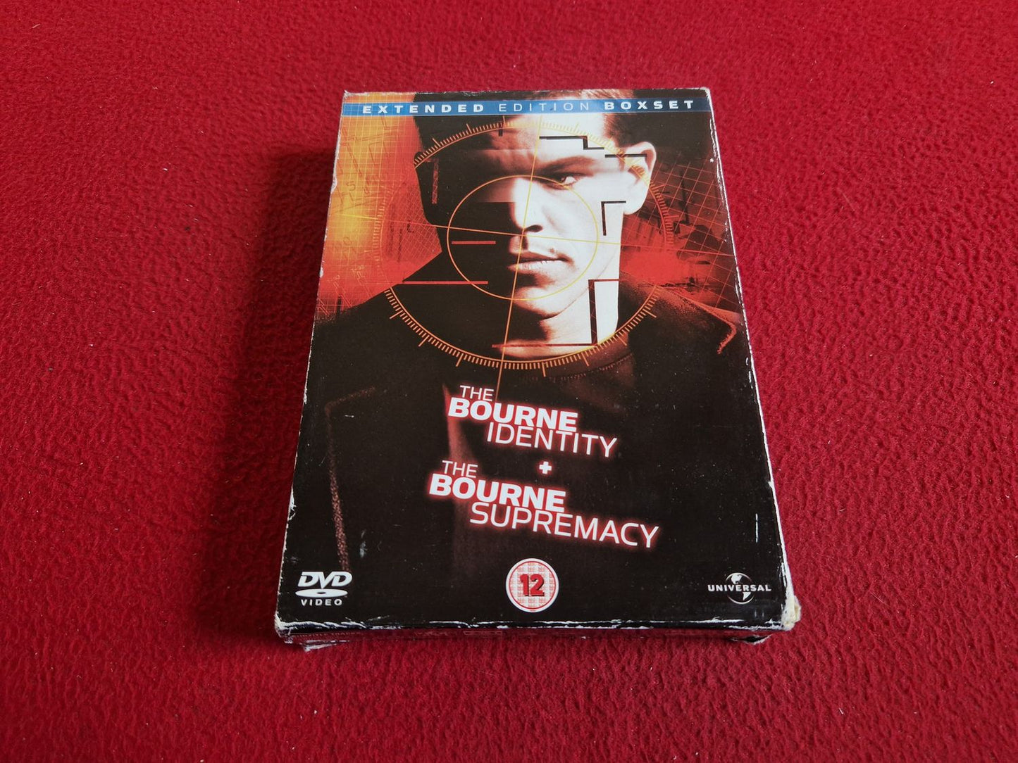 THE BOURNE IDENTITY + THE BOURNE SUPREMACY BOX DVD