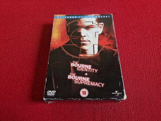 THE BOURNE IDENTITY + THE BOURNE SUPREMACY BOX DVD