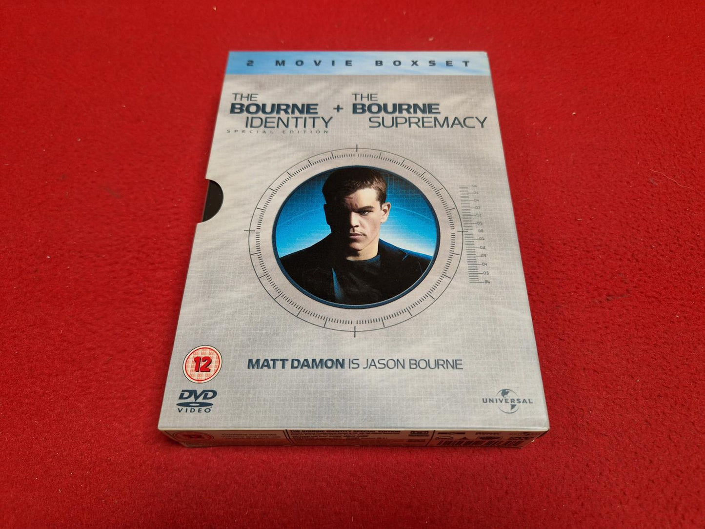 THE BOURNE IDENTITY / THE BOURNE SUPREMACY BOX till DVD