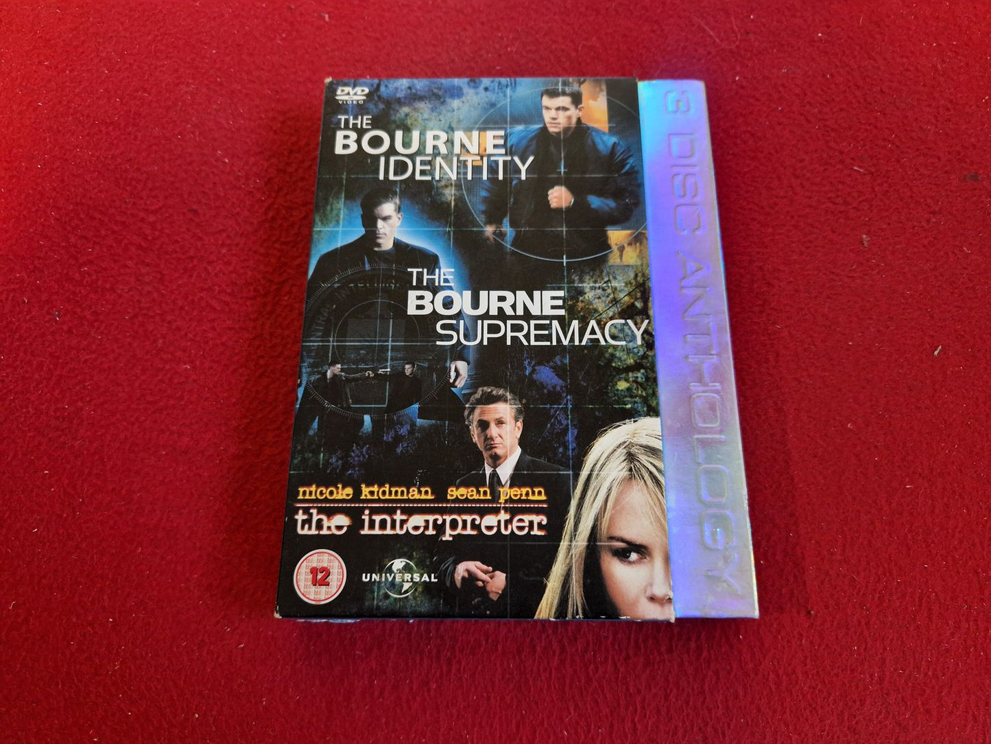 THE BOURNE IDENTITY / THE BOURNE SUPREMACY / THE INTERPRETER BOX DVD