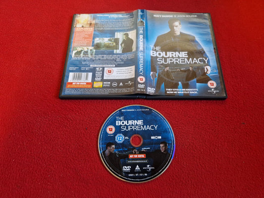 THE BOURNE SUPERMACY DVD