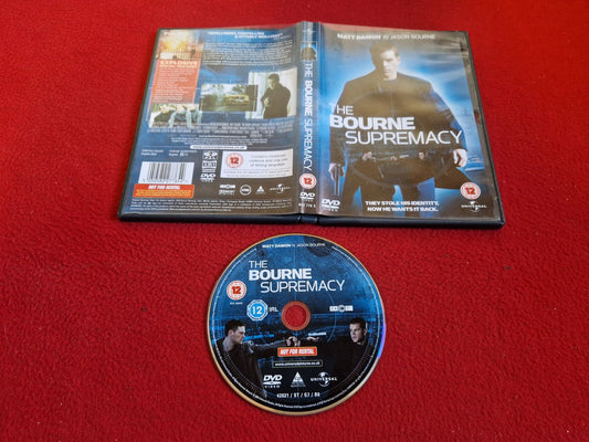 THE BOURNE SUPREMACY DVD