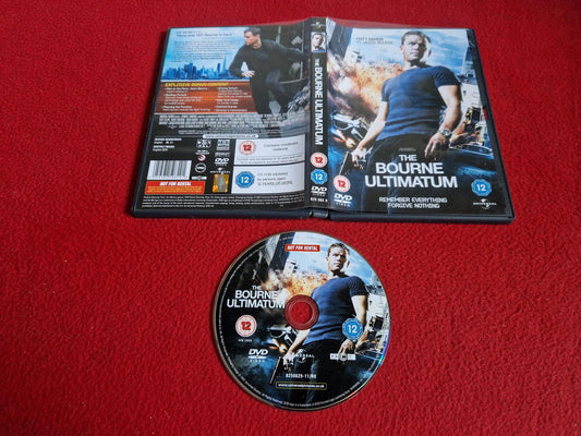 THE BOURNE ULTIMATUM DVD