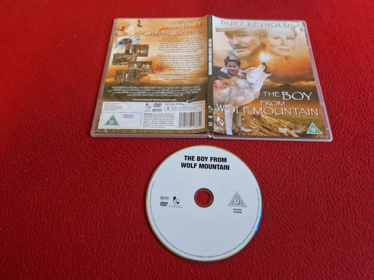 THE BOY FROM WOLF MOUNTAIN DVD