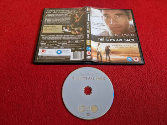 THE BOYS ARE BACK DVD