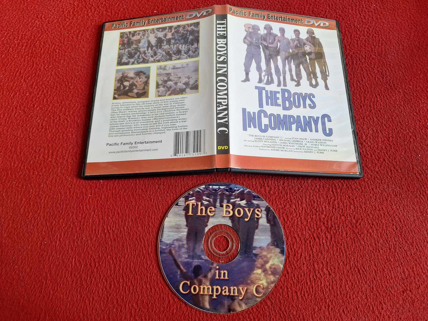 THE BOYS IN COMPANY C DVD