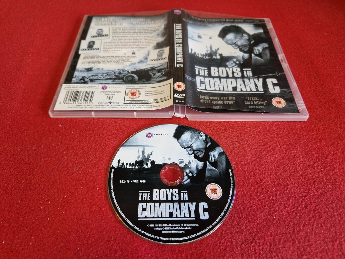 THE BOYS IN COMPANY C till DVD