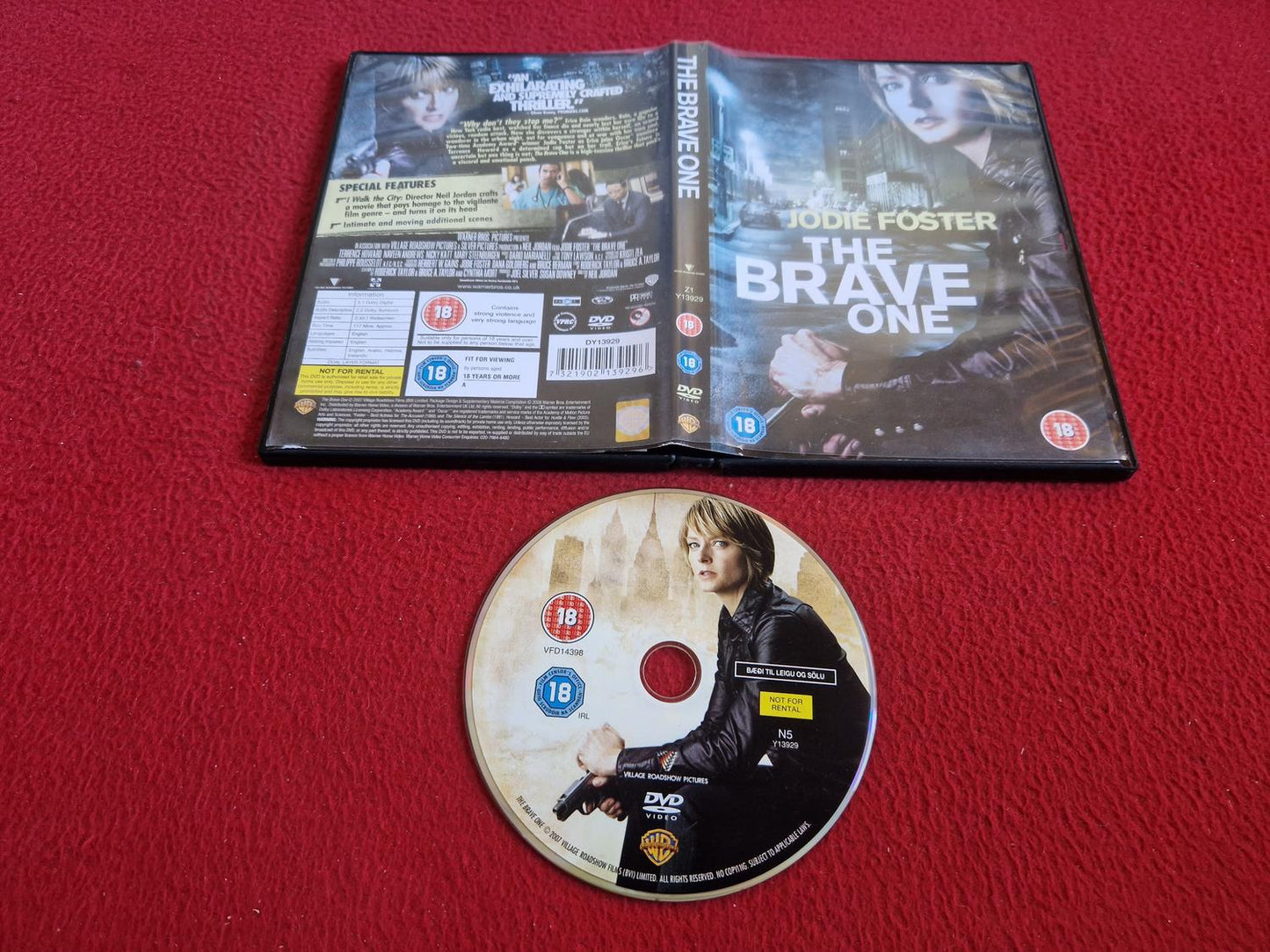 THE BRAVE ONE DVD