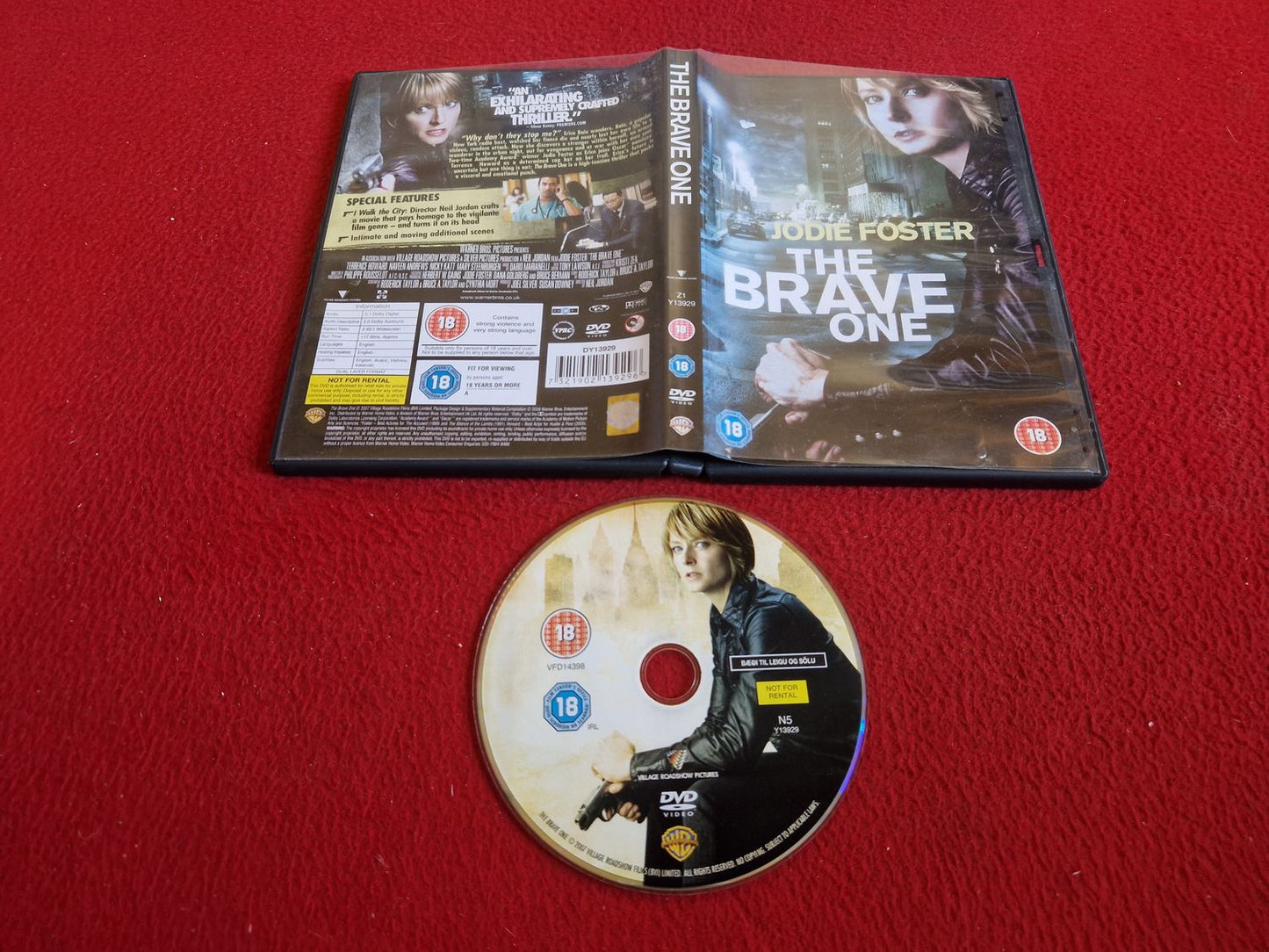 THE BRAVE ONE DVD