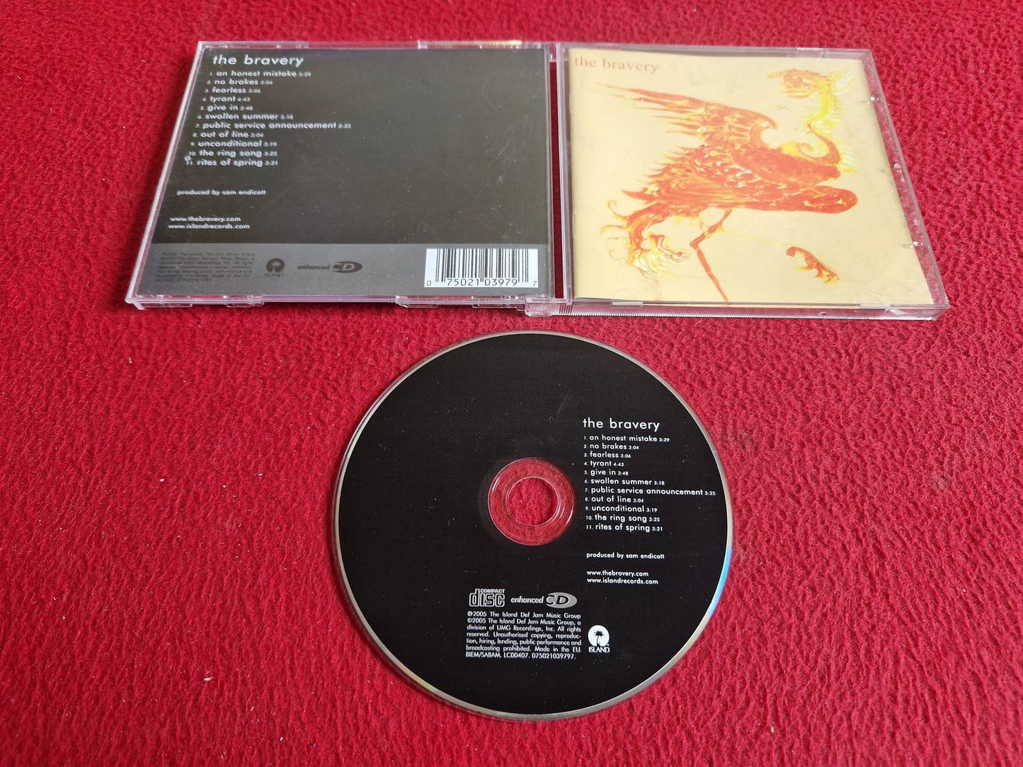 THE BRAVERY - THE BRAVERY CD