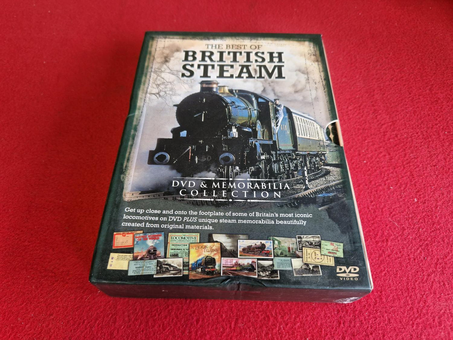 THE BRITISH STEAM BOX till DVD
