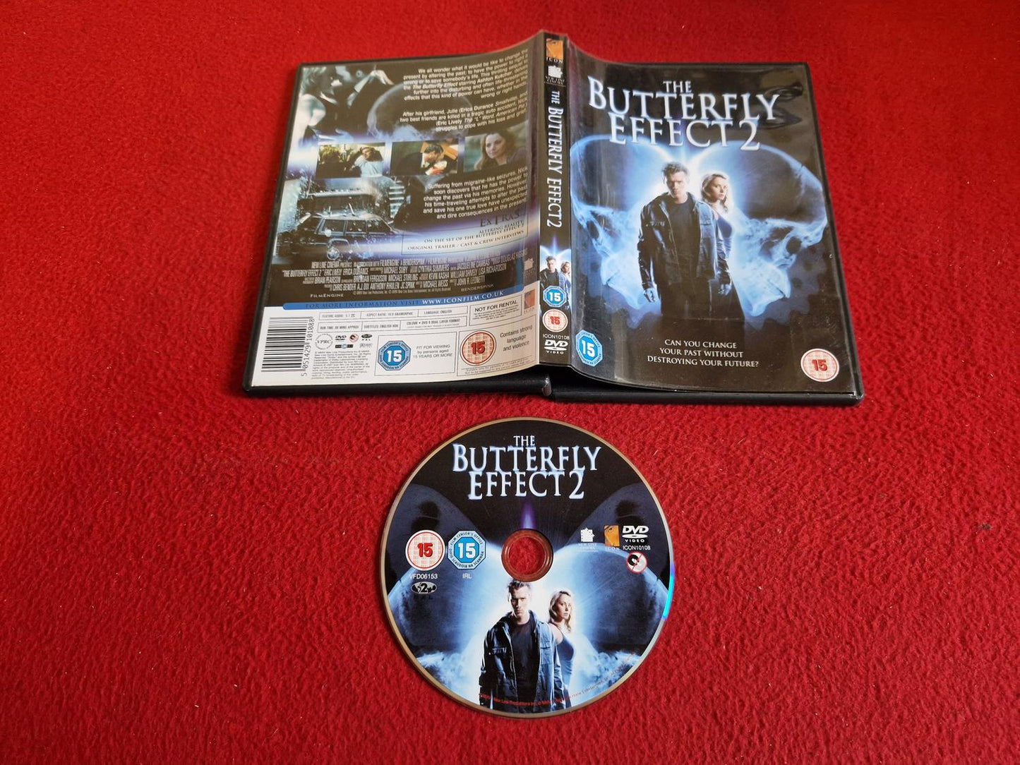 THE BUTTERFLY EFFECT 2 DVD
