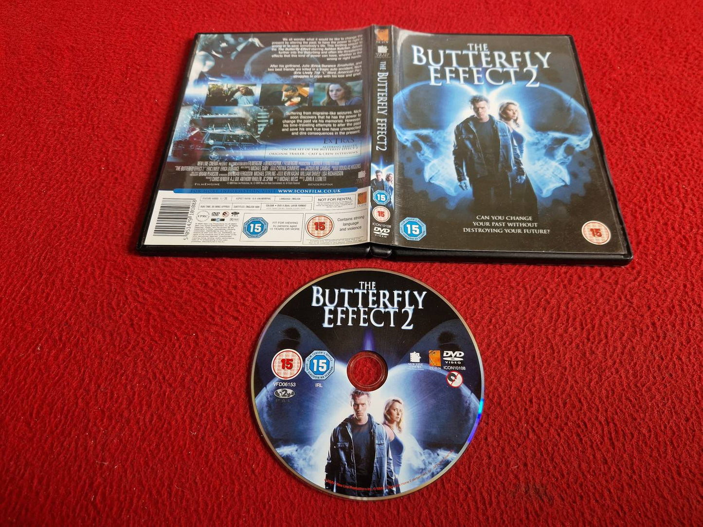THE BUTTERFLY EFFECT 2 DVD