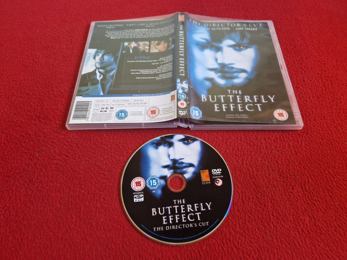 THE BUTTERFLY EFFECT DVD