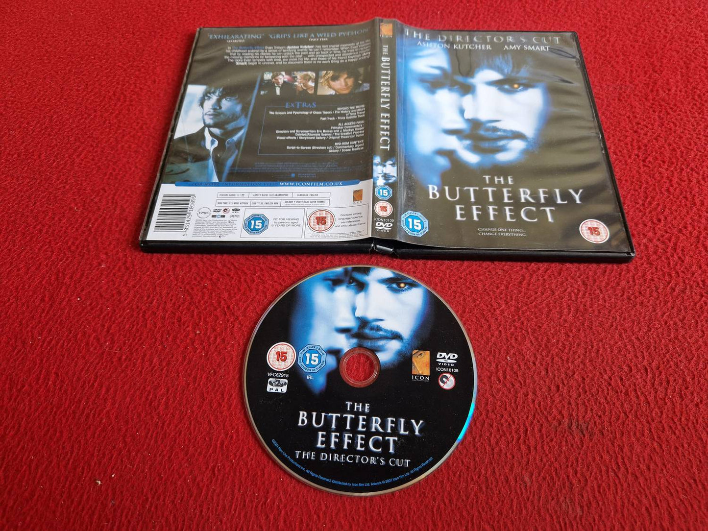 THE BUTTERFLY EFFECT DVD