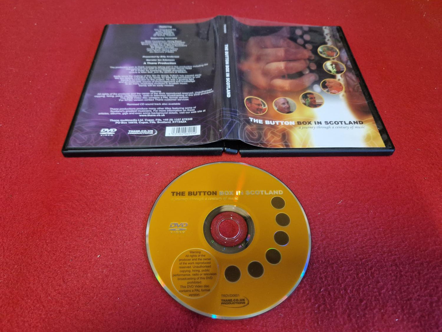 THE BUTTON BOX IN SCOTLAND till DVD