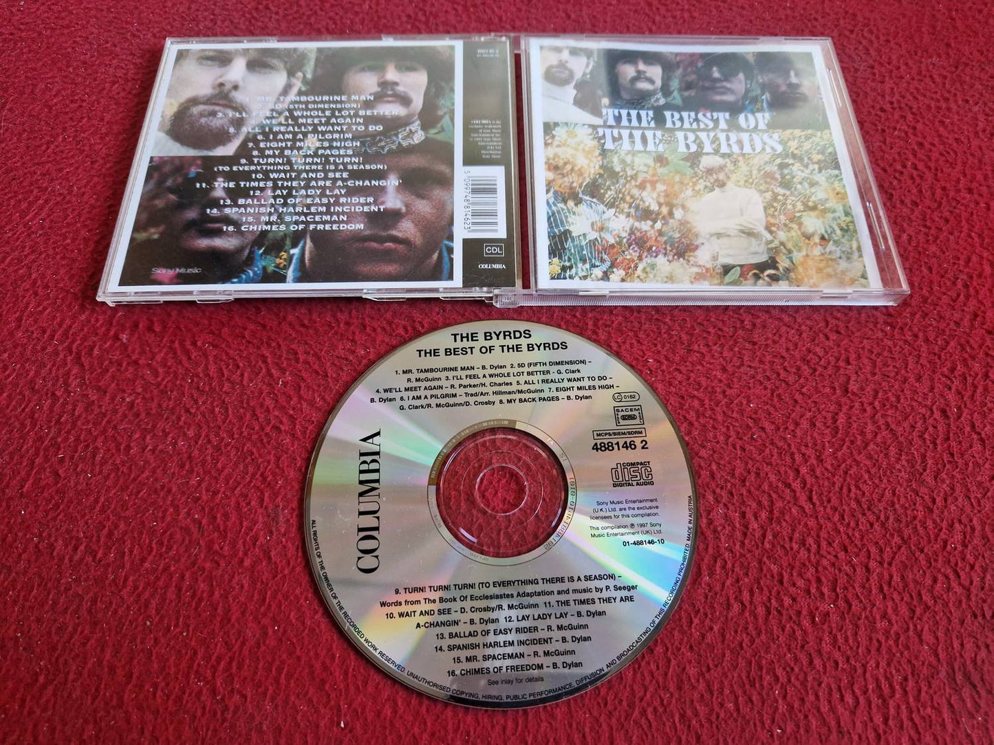 THE BYRDS THE BEST OF CD