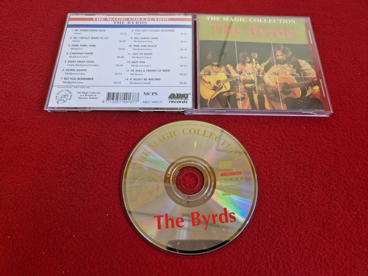 THE BYRDS THE MAGIC COLLECTION till CD