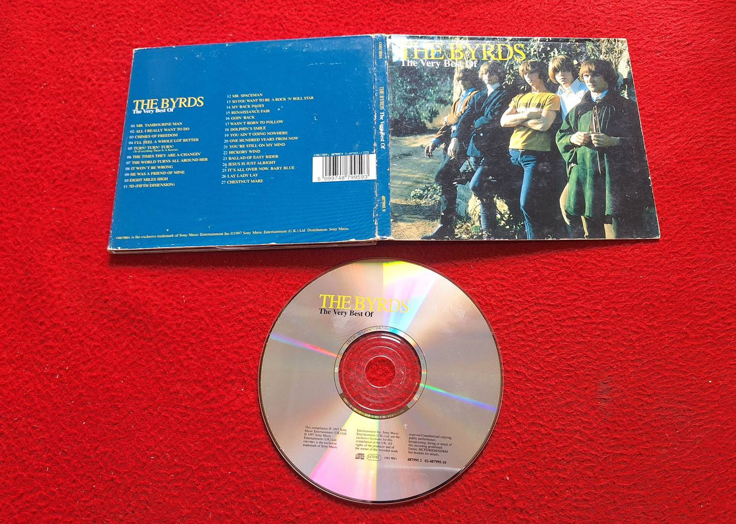 THE BYRDS THE VERY BEST OF CD