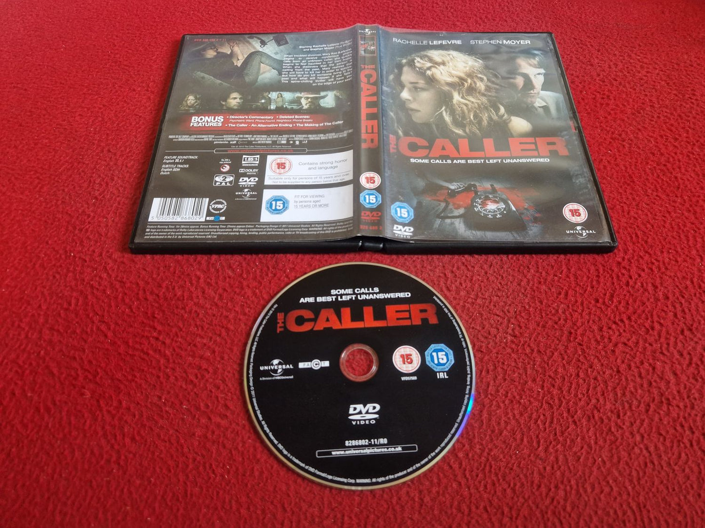THE CALLER DVD