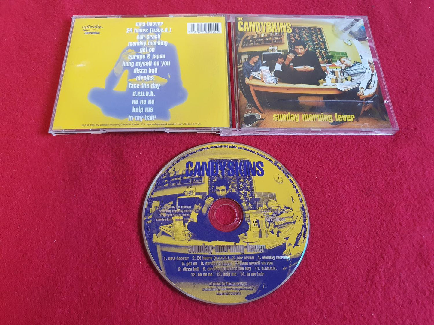 THE CANDYSKINS SUNDAY MORNING FEVER till CD