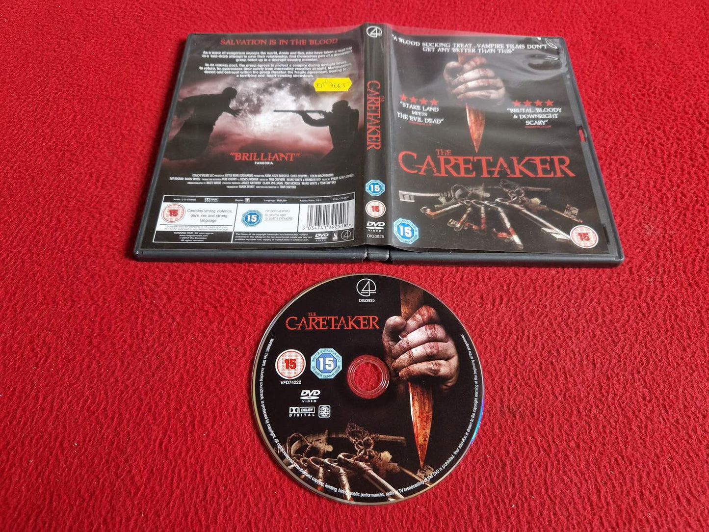 THE CARETAKER DVD