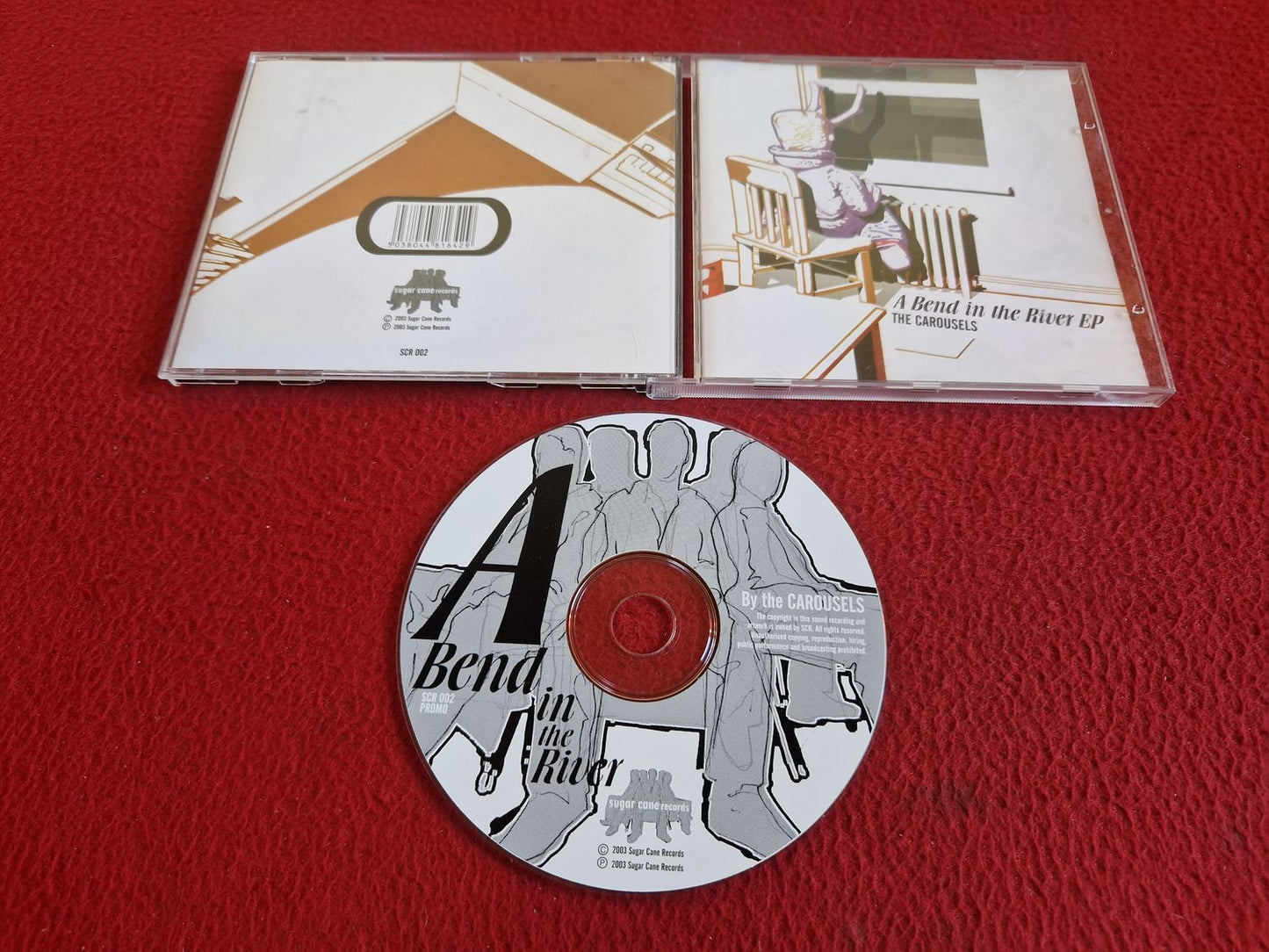 THE CAROUSELS A BEND IN THE RIVER EP CD