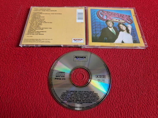 THE CARPENTERS LIVE AT THE PALLADIUM CD