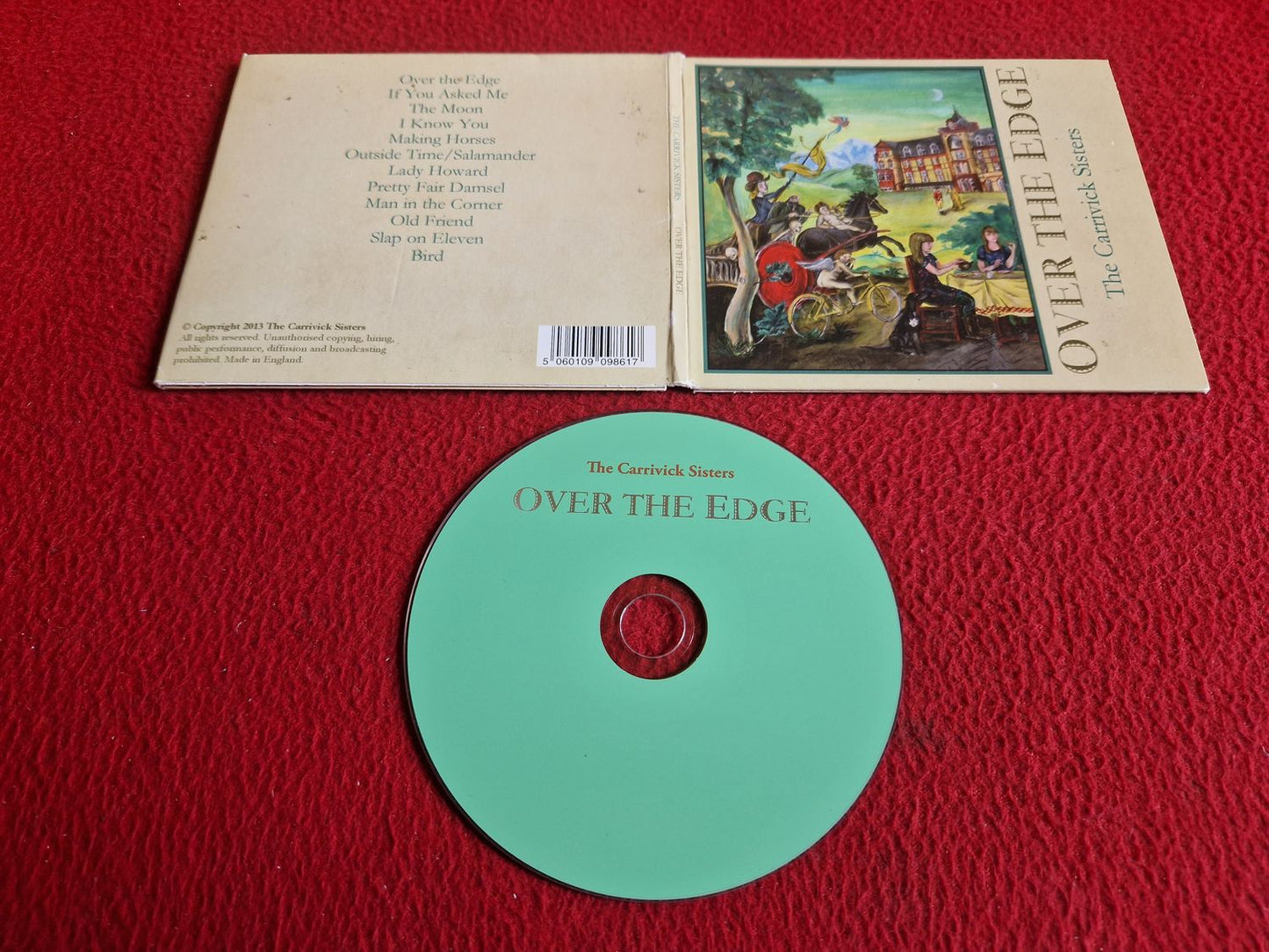 THE CARRIVICK SISTERS OVER THE EDGE CD