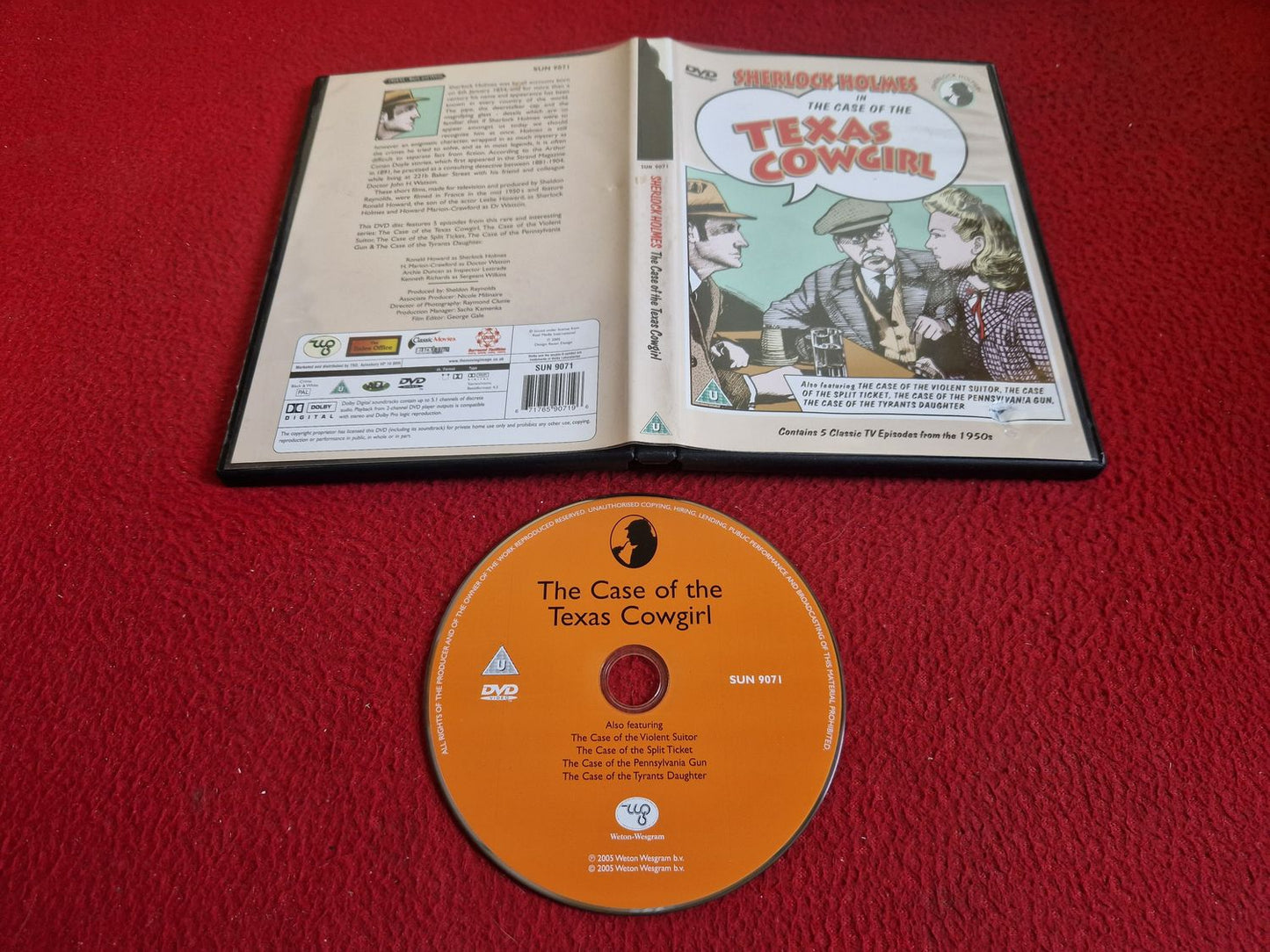 THE CASE OF THE TEXAS COWGIRL DVD