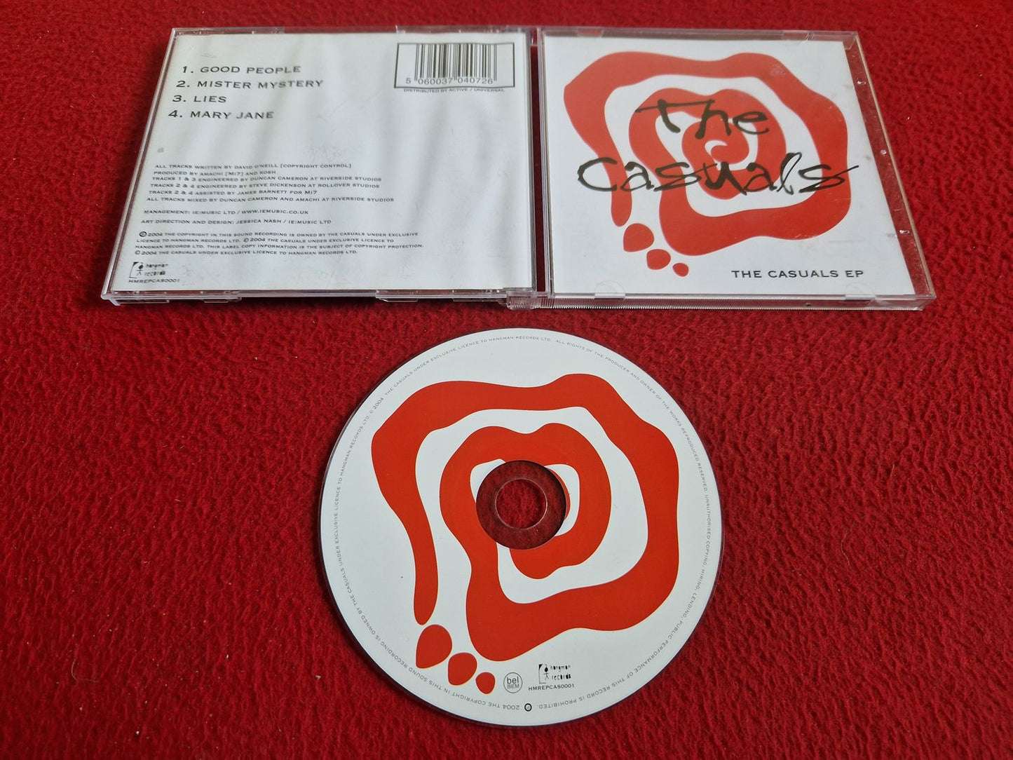THE CASUALS - THE CASUALS EP CD