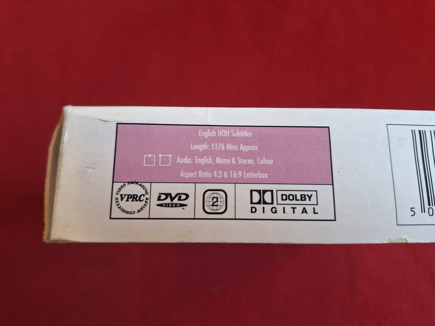 THE CATHERINE COOKSON COLL. - BIRTH DEATH LOVE & MARRIAGE BOX DVD