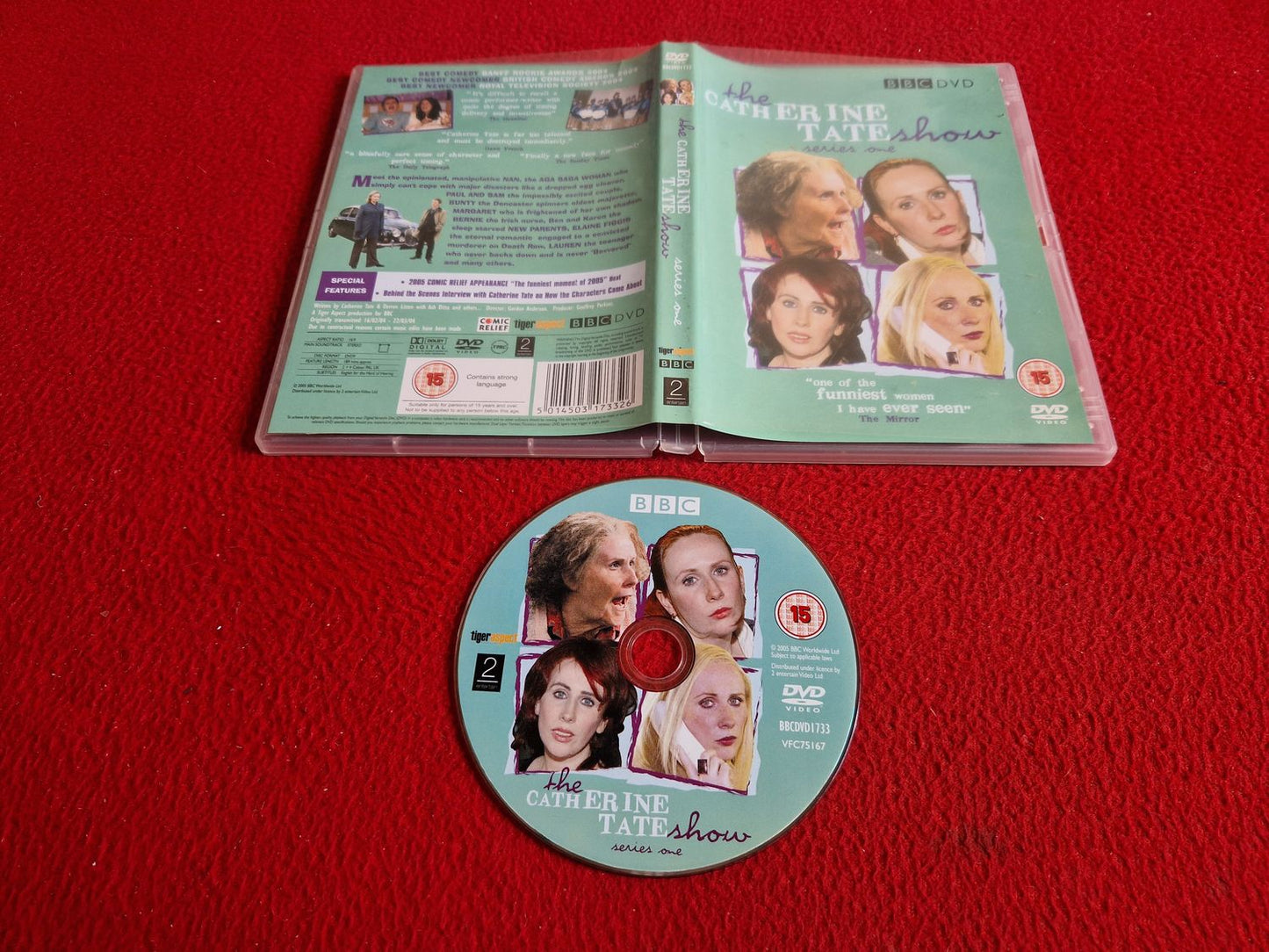 THE CATHERINE TATE SHOW SERIES 1 DVD