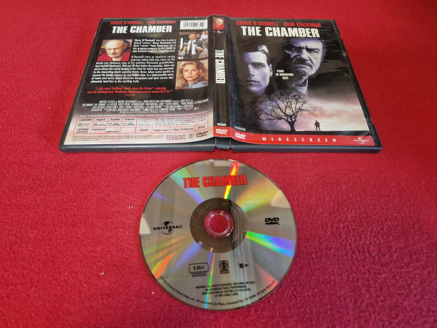 THE CHAMBER [ NTSC / REGION 1 ] till DVD
