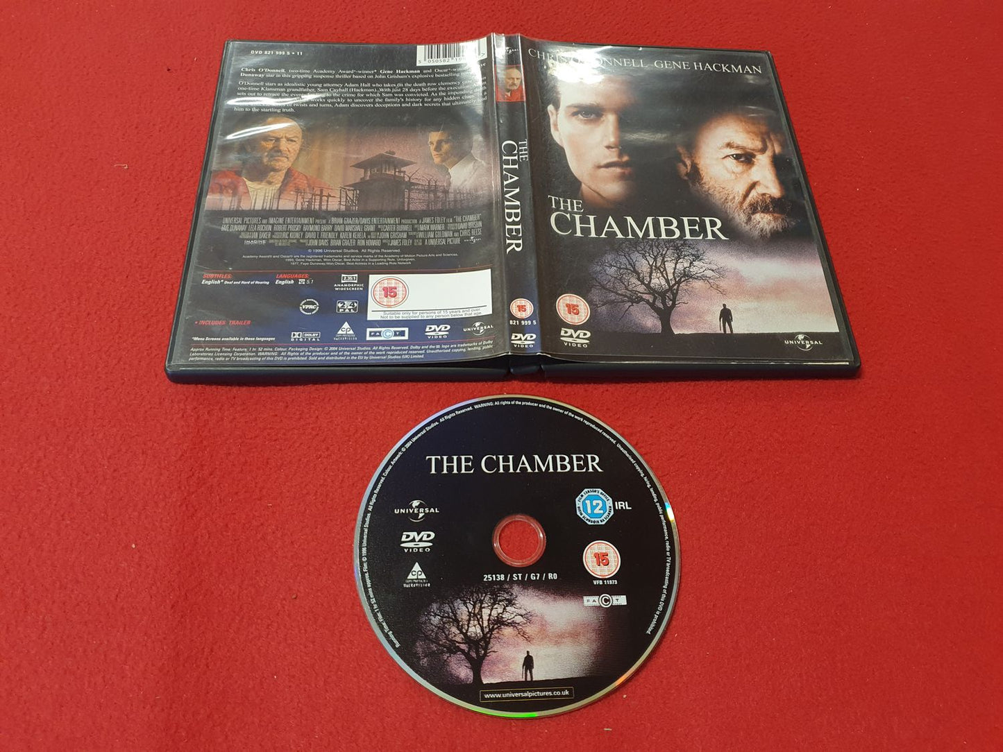 THE CHAMBER till DVD