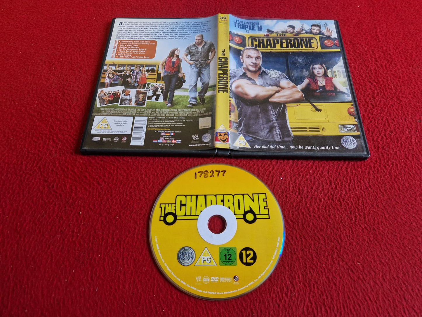 THE CHAPERONE DVD