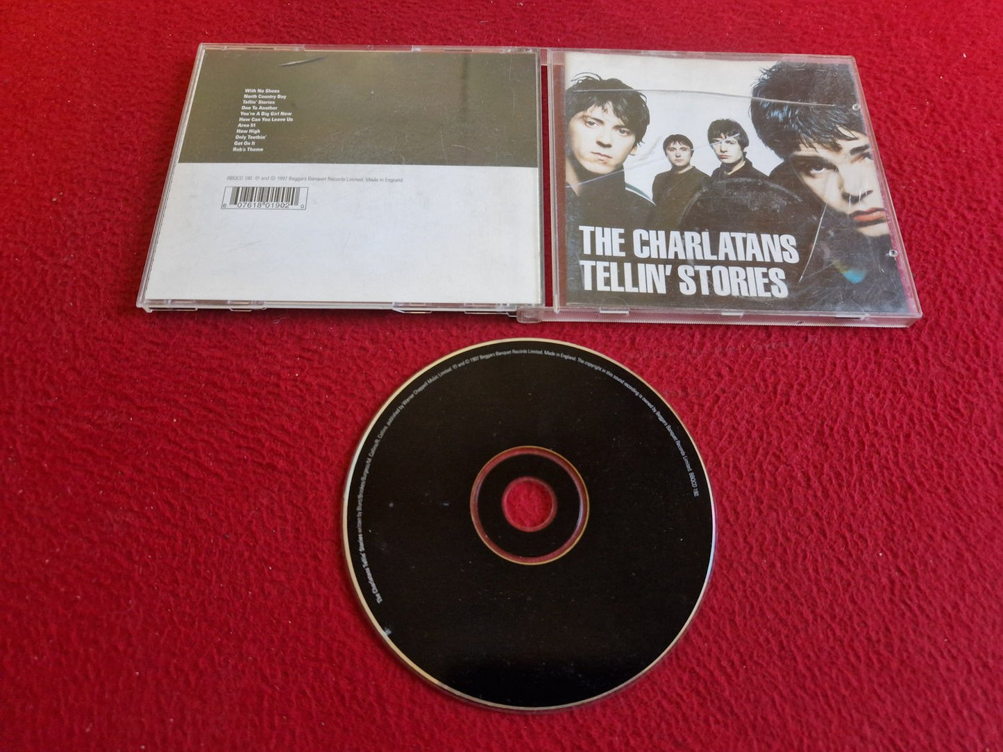 THE CHARLATANS TELLIN' STORIES CD