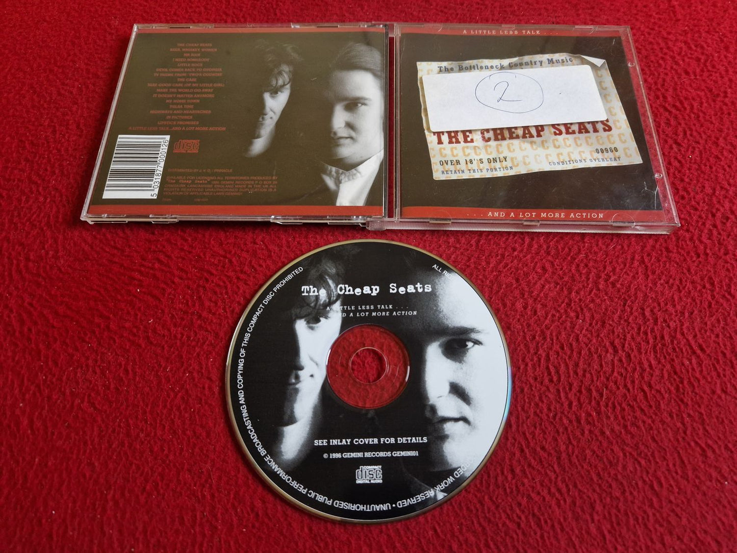 THE CHEAP SEATS A LITTLE LESS TALK CD