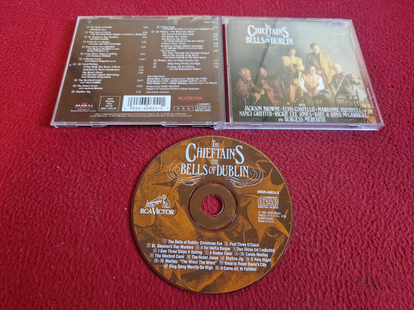 THE CHIEFTAINS THE BELLS OF DUBLIN CD