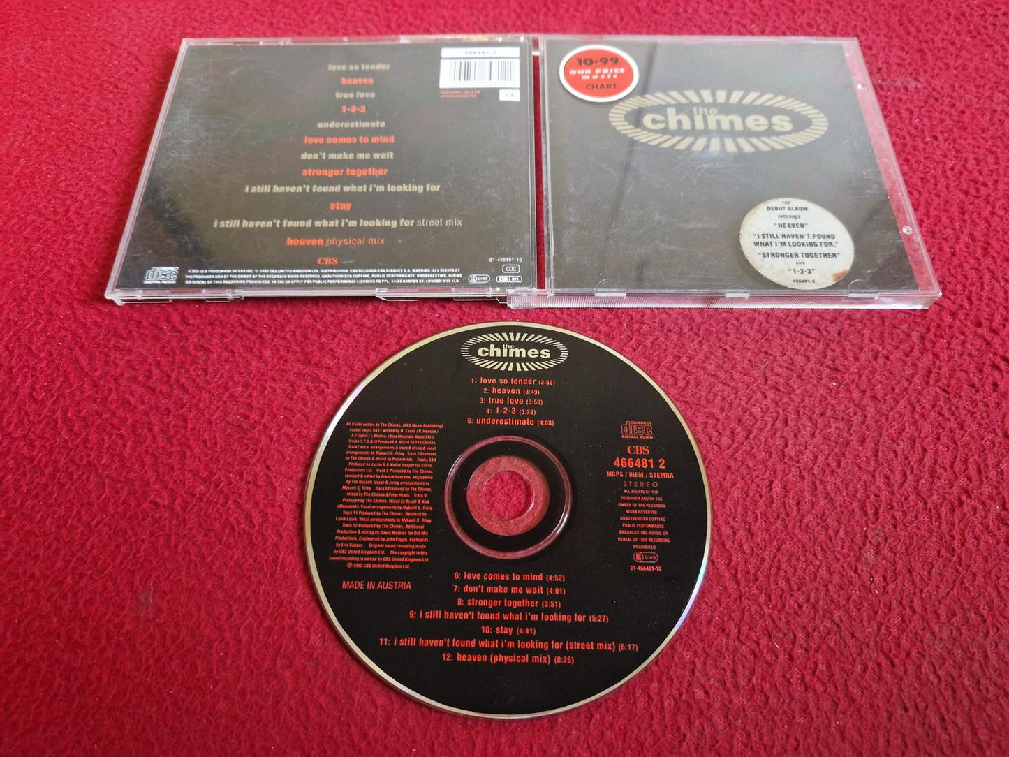 THE CHIMES - THE CHIMES CD
