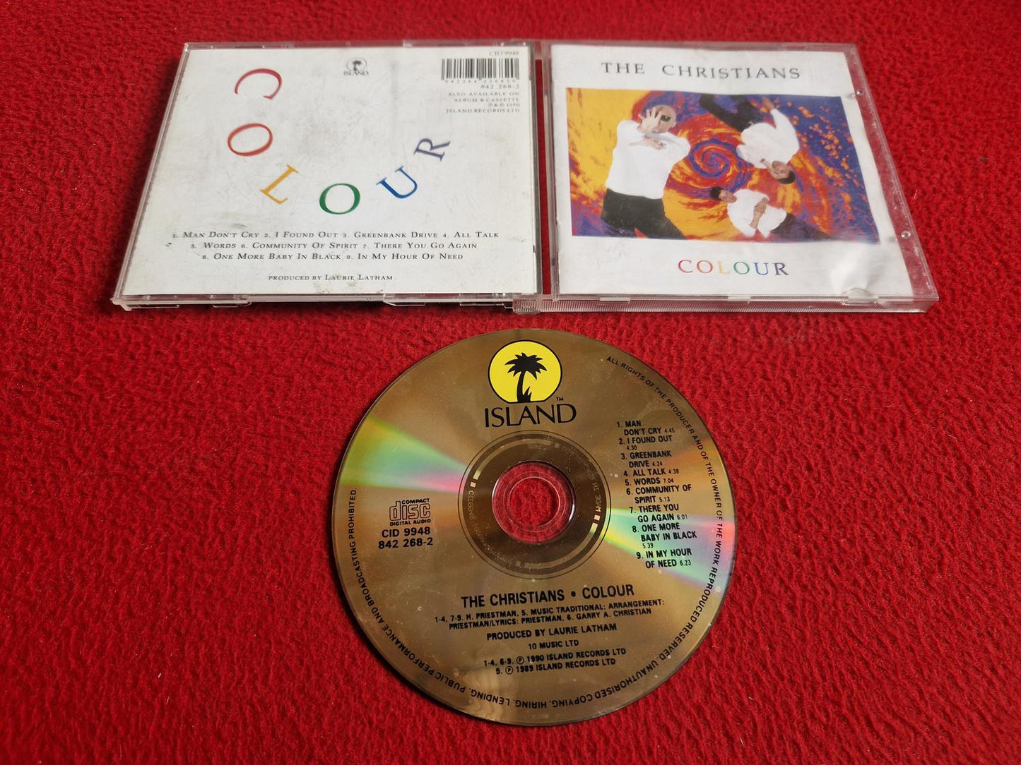 THE CHRISTIANS COLOUR CD