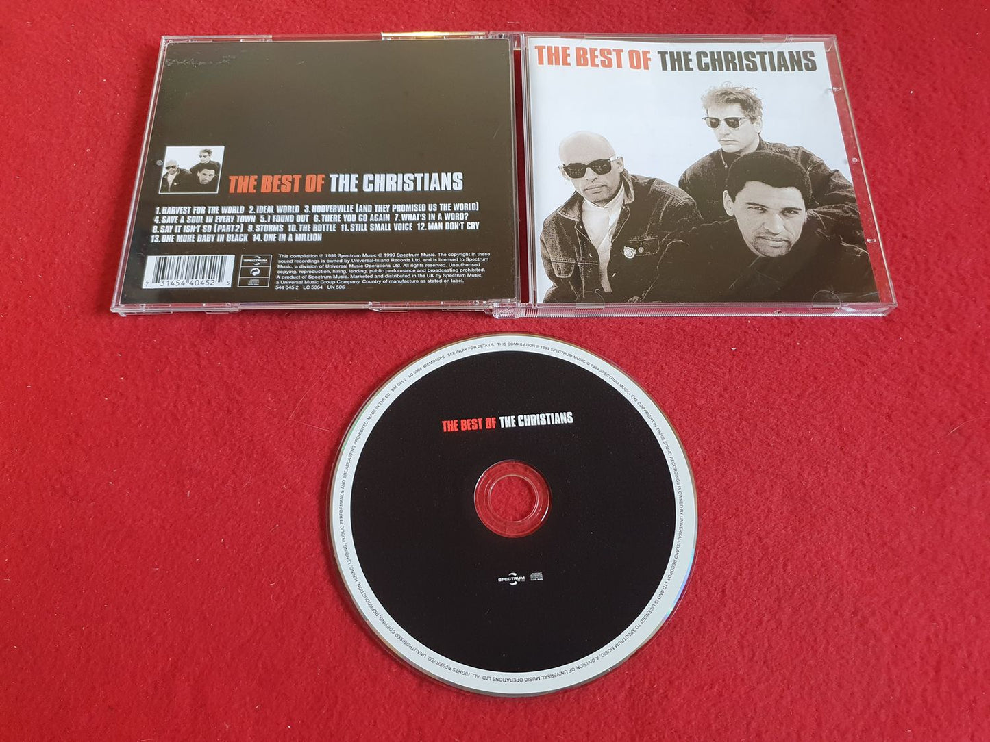 THE CHRISTIANS THE BEST OF till CD