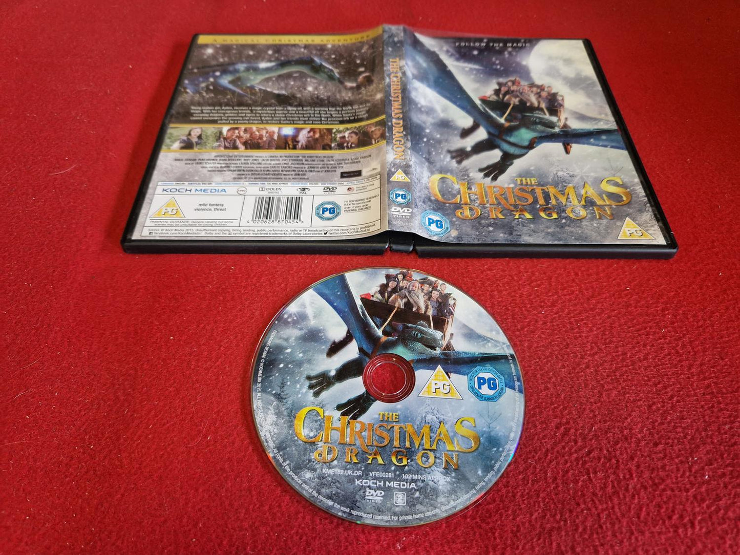 THE CHRISTMAS DRAGON till DVD