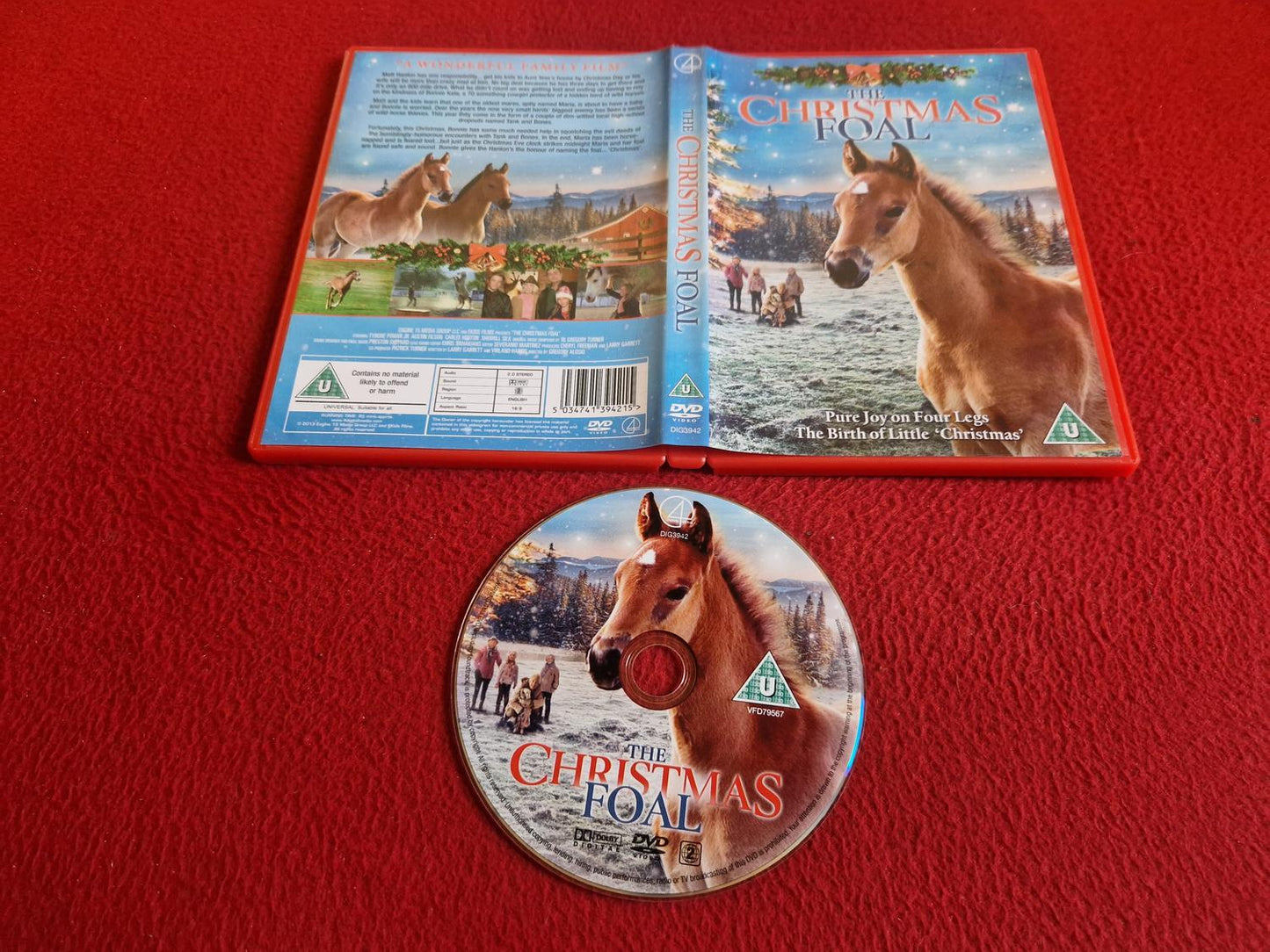 THE CHRISTMAS FOAL DVD