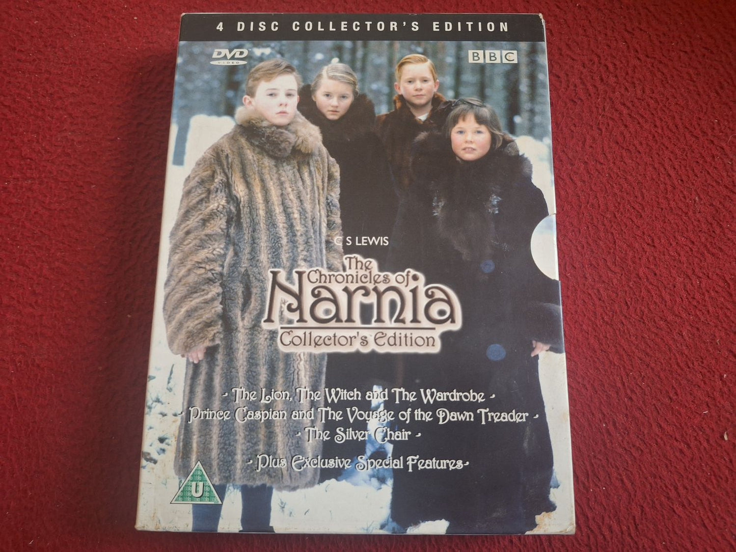 THE CHRONICLES OF NARNIA COLLECTOR'S EDITION BOX DVD