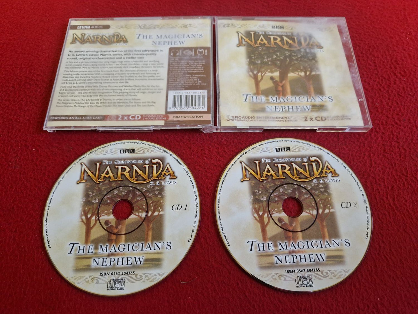 THE CHRONICLES OF NARNIA CS LEWIS THE MAGICIAN'S NEPHEW CD